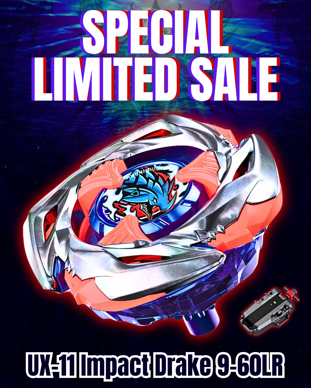 Limited Sale} UX-11 Impact Drake 9-60LR – BEY KINGDOM Limited Sale} UX-11 Impact Drake 9-60LR – BEY KINGDOM