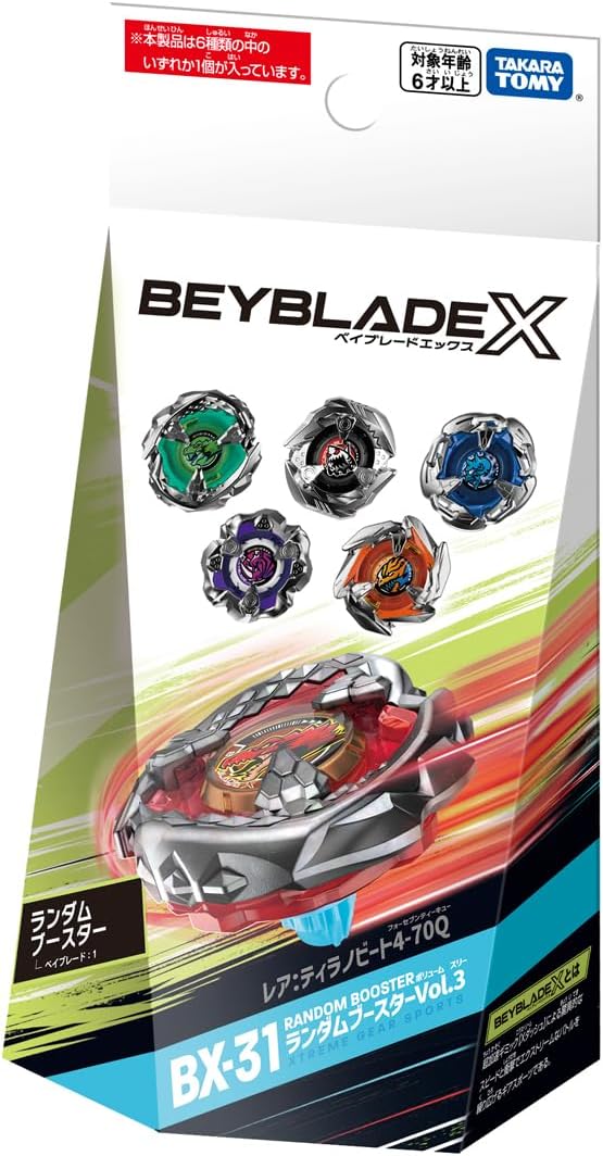 BX-31 Random Booster Vol. 3 – BEY KINGDOM