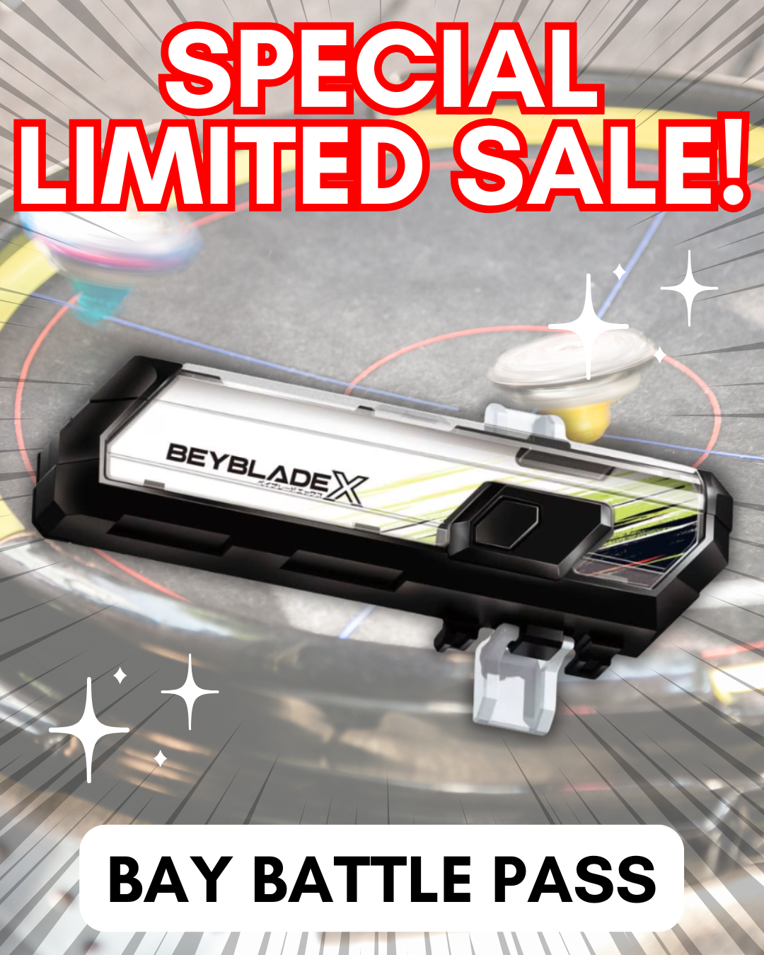Limited sale} BX-09 Bey Battle Pass – BEY KINGDOM