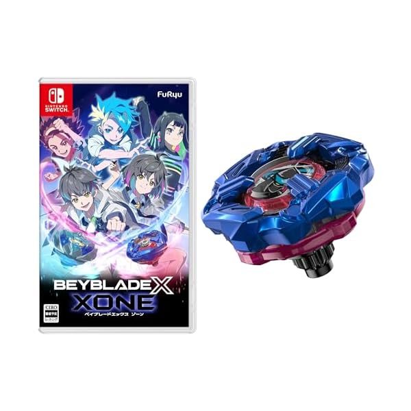 BEYBLADE X XONE (Nintendo Switch) + Shinobi Knife 4-60LF Metal Coat: Blue